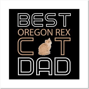 Best Oregon Rex Cat Dad Posters and Art